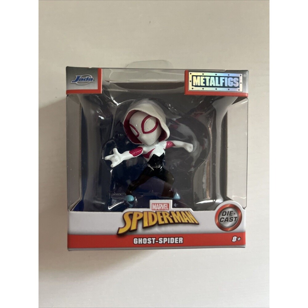 Spiderman 2.5 in Jada Toys Die Cast Metalfigs Marvel Ghost Spider